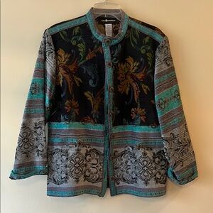 Sag Harbor Women's Multicolor Jacket size 12